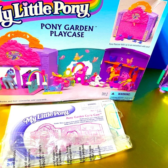 MY LITTLE PONY G2 VTG 1997 GARDEN PLAYCASE w/ACCESSORIES & IVY ORIGINAL B… - Picture 14 of 16